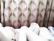 幸福的大哥一男干两女玩双飞，全程露脸颜值都不错互相抚慰