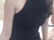 骚气少妇苗条身材和炮友双人啪啪 舌吻手指玩弄逼逼舔湿大力猛操呻吟娇喘