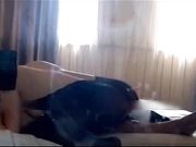 插的鸡巴上全是淫水