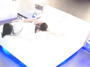 网络摄像头偷窥系列：脱掉内裤坐上去就干,叫的真大声