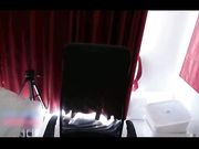 广东骚妻红裙爆乳春潮勾引长屌阿伯打炮