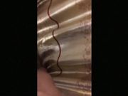 穿着屁股上破洞牛仔裤的骚女