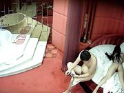 精品酒店偷拍貌似单位男领导和新来的长发美女下属开房,听对话2人好像有事没谈好一直没开操,谈好后狠狠爆操!