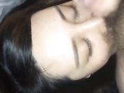 高颜值大一女友喜欢裹屌吸精 吃的津津有味爆精颜射射一脸