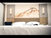 极品蓝衣少妇啪啪，掰穴特写口交后入