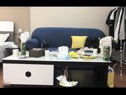 马尾熟女吃饱喝足啪啪，69舔弄扣逼上位骑坐侧入