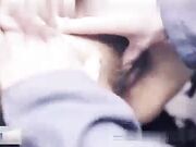 越狱逃犯悄悄潜入我家,半推半就的被他操到性高潮_