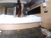 富二代大屌哥和学院女神异地旅游酒店开房大干一天一夜