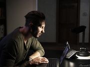 模特 Lasirena69 在拍摄最后被摄影师大鸡吧征服