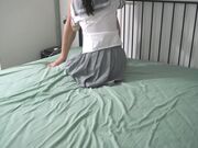 极品大波嫩鲍学生妹逼好痒口爆乳交被草到趴倒