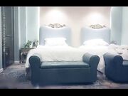 身材真好穿着牛仔裤显得腿格外长这个模特操起来太爽了