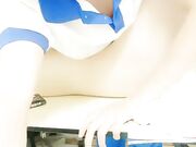 剧情演绎眼镜学生妹打电话叫学长来家里作业辅导到卧室操上位骑坐操到大叫