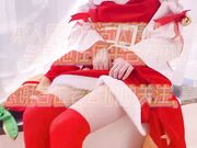 《糖心Volg》真人充气娃娃初体验 王者荣耀貂蝉圣诞Cos篇跪求主人速插小骚逼