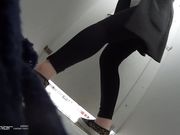 某大学女卫生间定点针孔偷拍一个接一个学妹方便拍脸又拍下面眼镜黑丝妹不错屁股又白又圆又大